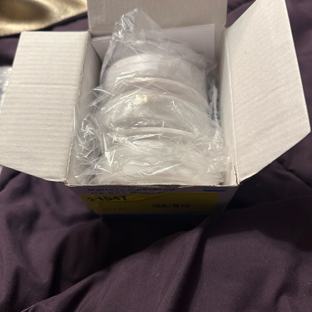 Battery Operated Carbon Monoxide Detectors set of 3 - Picture 3 of 4